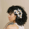 vintage inspired flower hair comb, weddings, by twigs & honey