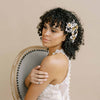 vintage inspired flower hair comb, weddings, by twigs & honey