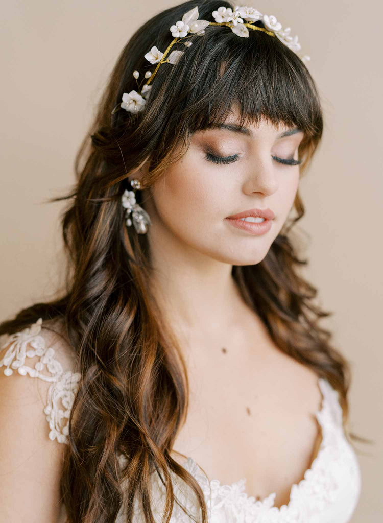 guinevere inspired bridal hair vine by twigs and honey
