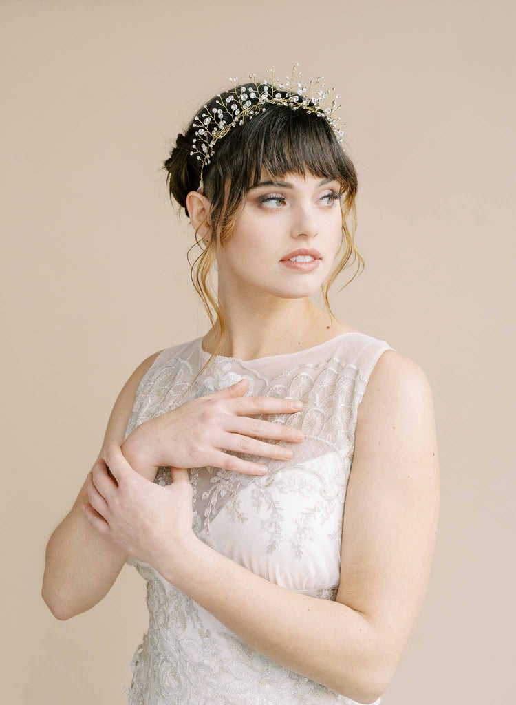 Austrian crystal hair vine by twigs & honey