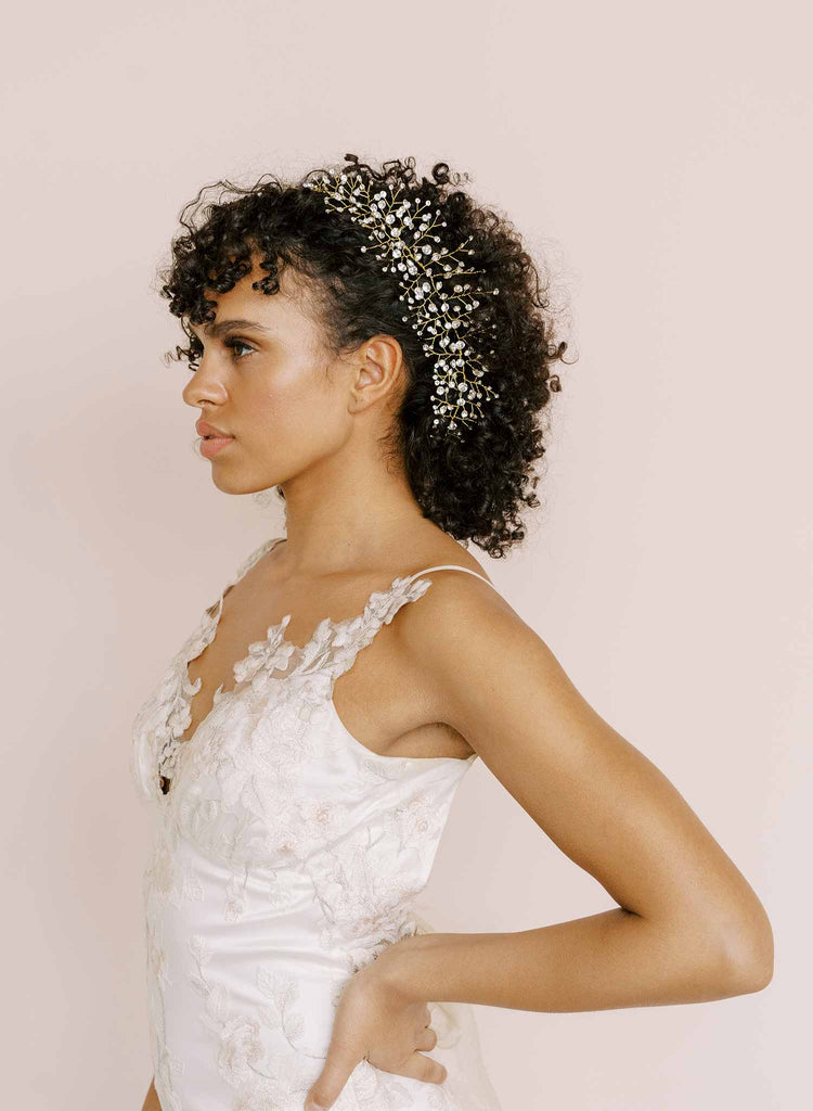 Austrian crystal hair vine by twigs & honey