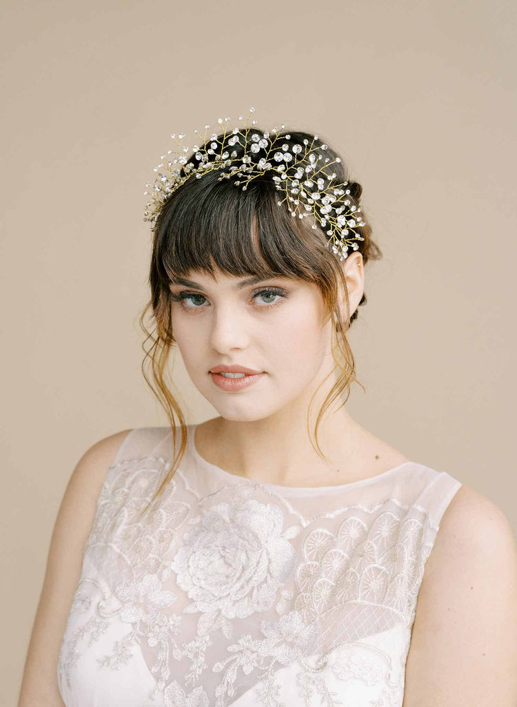 Austrian crystal hair vine by twigs & honey