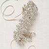 silver bridal crystal headband, headpiece by twigs and honey