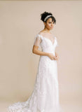 silver bridal crystal headband, headpiece by twigs and honey