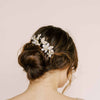 bride handmade flower hairpins by twigsandhoney