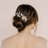 bride handmade flower hairpins by twigsandhoney