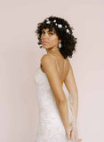 layering bridal floral hair vine by twigs & honey