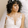 layering bridal floral hair vine by twigs & honey