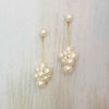 wedding pearl drop earrings by twigs and honey