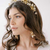 bridal flower tiara headpiece by twigs and honey