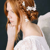 bridal flower headpiece by twigs and honey