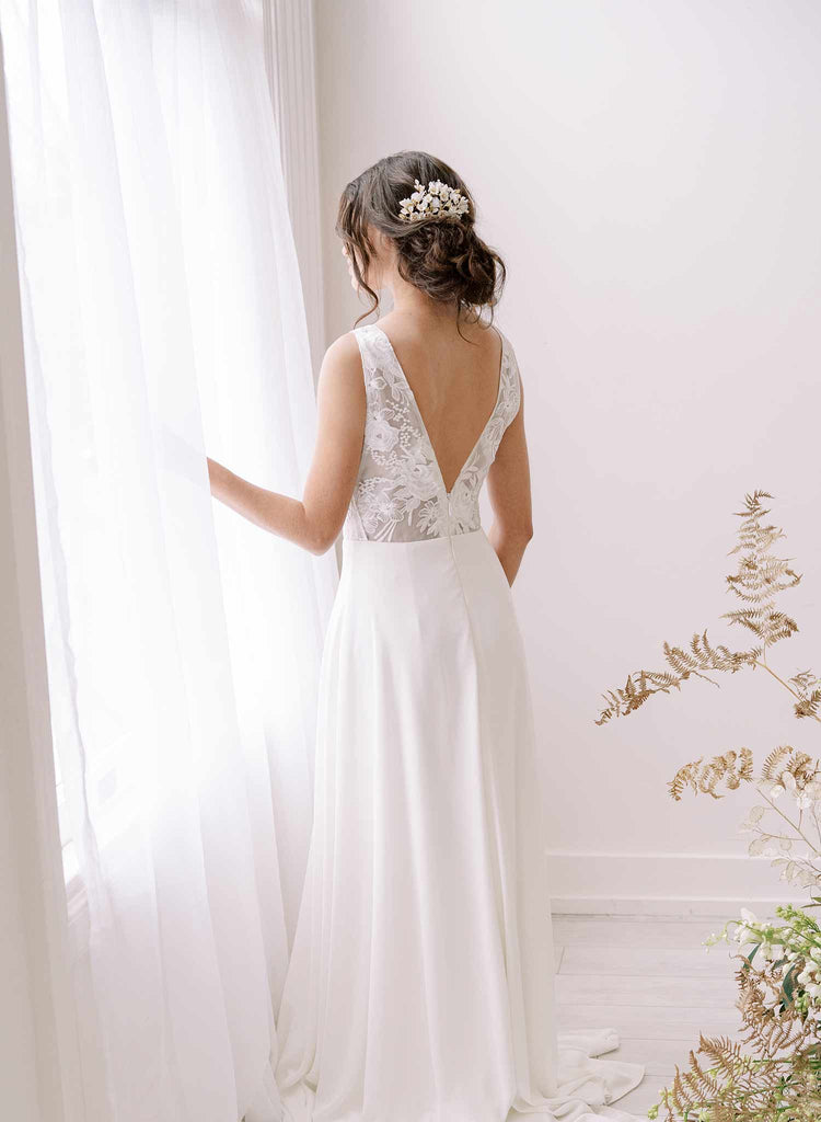 bridal handmade hair come with silk by twigs & honey