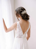 bridal handmade hair come with silk by twigs & honey