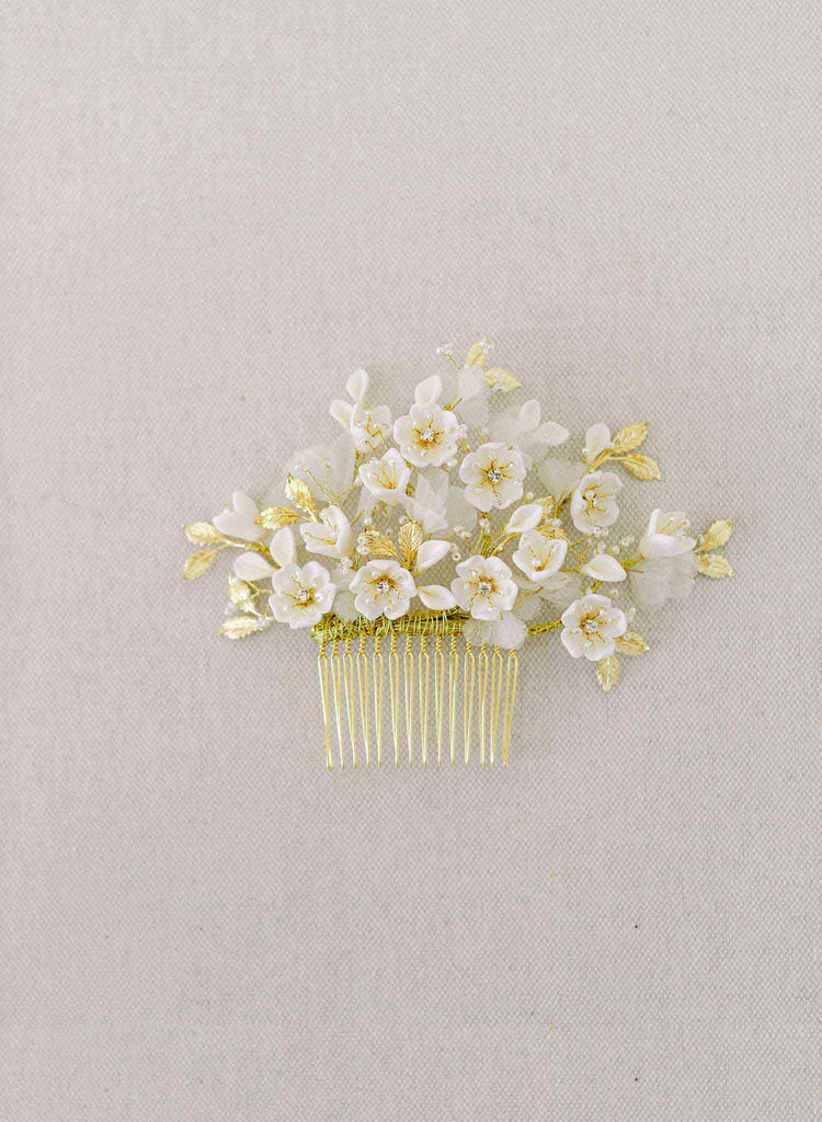 bridal handmade hair come with silk by twigs & honey