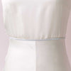crystal and silk bridal belt by twigs and honey