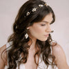 pearl bridal headband gold by twigs and honey