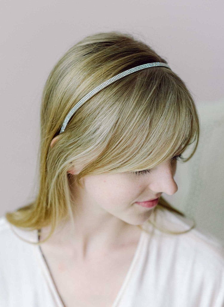 bridal crystal headband by twigs and honey