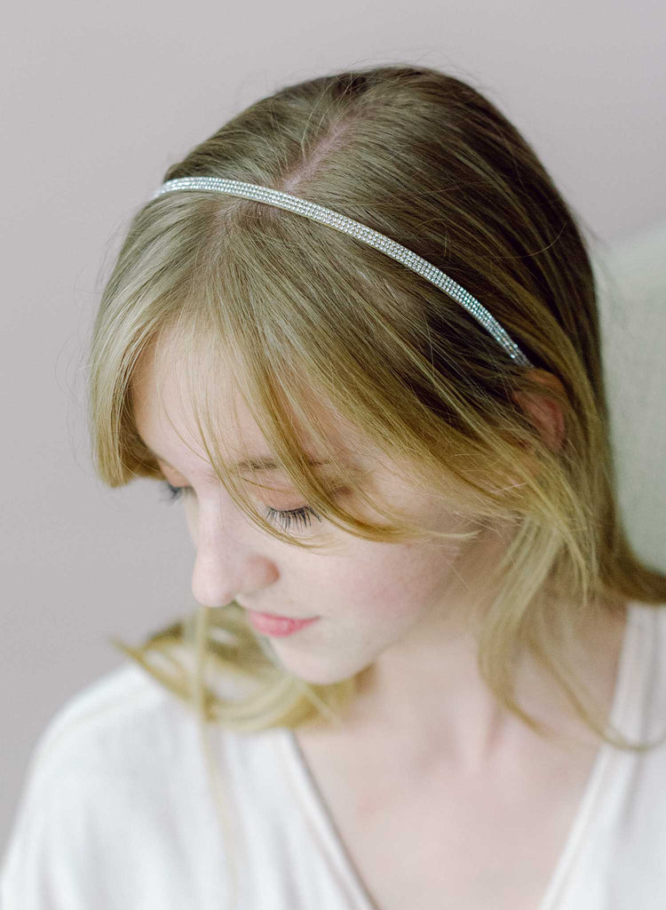bridal crystal headband by twigs and honey