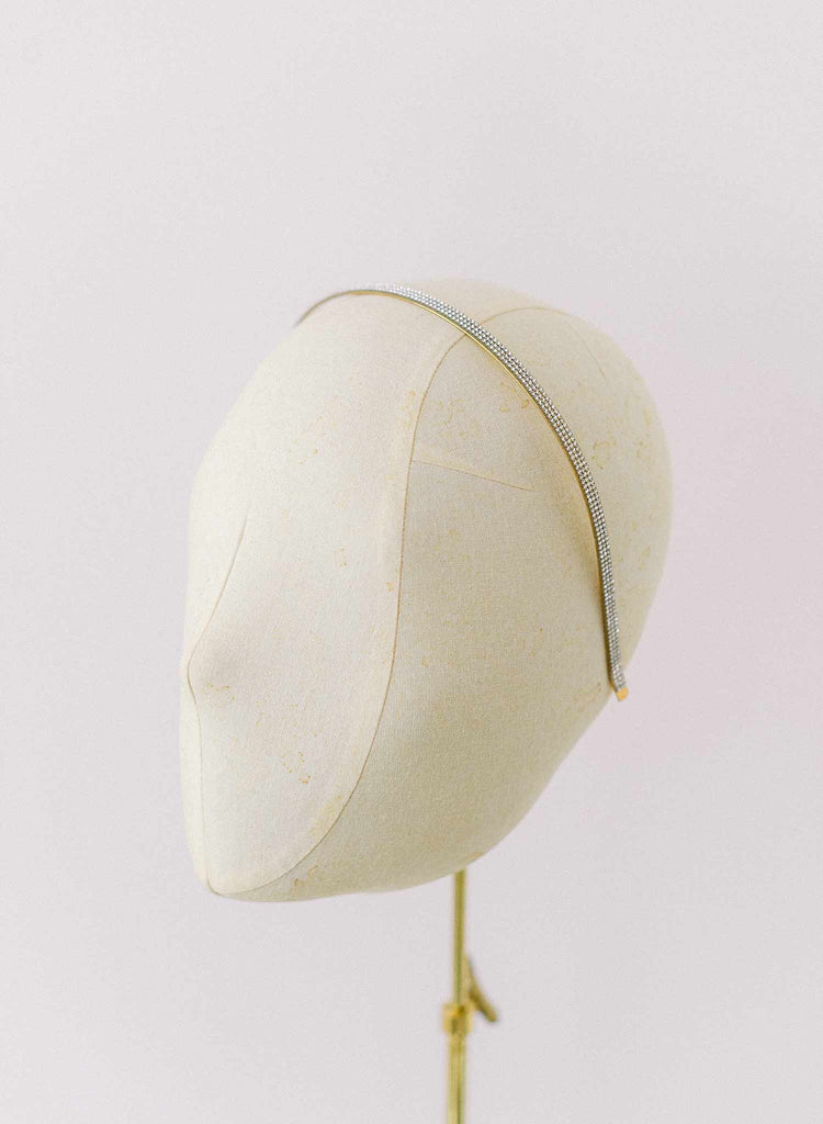 bridal crystal headband by twigs and honey