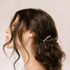 bridal crystal hair comb headpiece by twigs and honey