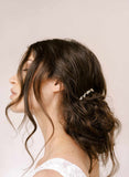 bridal crystal hair comb headpiece by twigs and honey