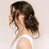 bridal crystal hair comb headpiece by twigs and honey