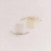 bridal crystal hair comb headpiece by twigs and honey