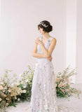 handmade magnolia flower bridal hair vine by twigs & honey