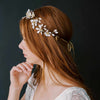 handmade magnolia flower bridal hair vine by twigs & honey