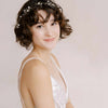 hand wired bridal bead and pearl hair vine by twigs and honey