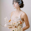 birdcage veil bridal headband by twigs & honey