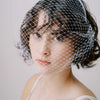 birdcage veil bridal headband by twigs & honey