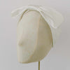 silk bridal bow headband by twigs and honey