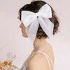 tulle bridal short hair bow by twigs & honey