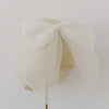 tulle bridal short hair bow by twigs & honey