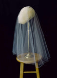 Pencil edge bridal handmade veil by twigs & honey