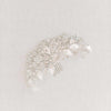 Bridal hair comb with crystals by twigs and honey