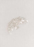 Bridal hair comb with crystals by twigs and honey