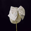 silk wedding hair bow by twigs and honey