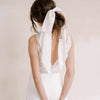 Soft bridal tulle long bow by twigs and honey