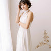 Tulle bridal scarf with pearls by twigs & honey