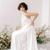 Tulle bridal scarf with pearls by twigs & honey