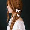 Crystal encrusted bridal butterfly bobby pins by twigs & honey