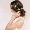 Gold dragonfly hairpins by twigs and honey