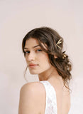 Gold dragonfly hairpins by twigs and honey