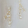 star inspired bridal chandelier earrings by twigs and honey