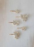 bridal crystal blossom pin set by twigs and honey