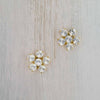 wedding earrings jewelry post back crystal by twigs and honey