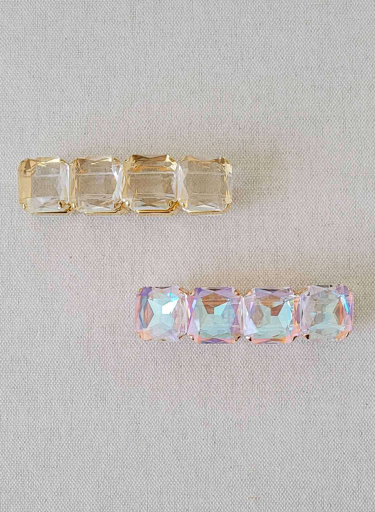 crystal bridal strech bracelet by twigs & honey