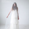 bridal cathedral veil, handmade, tulle, chapel, fingertip, blusher